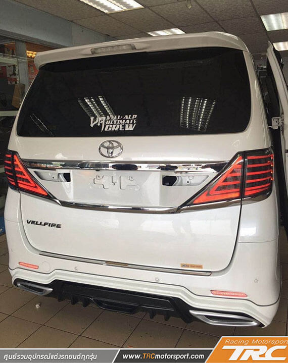 ไฟท้าย ALPHARD20 2008 -2014 ทรง VALENTI REVO 20 ไฟเลี้ยววิ่ง ใช้กับรุ่น 20